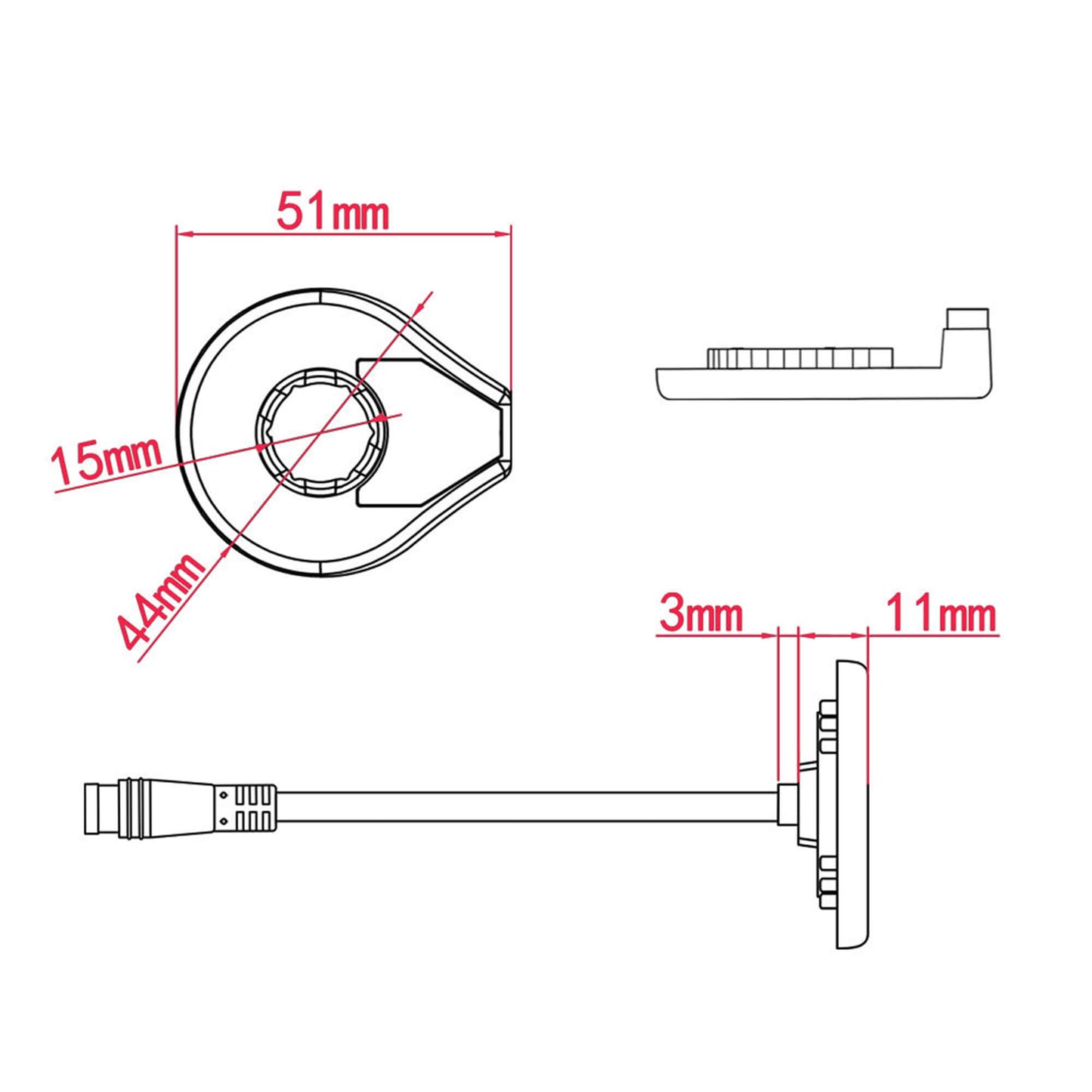 Yolin-SM-07-Cadence-Sensor-Size