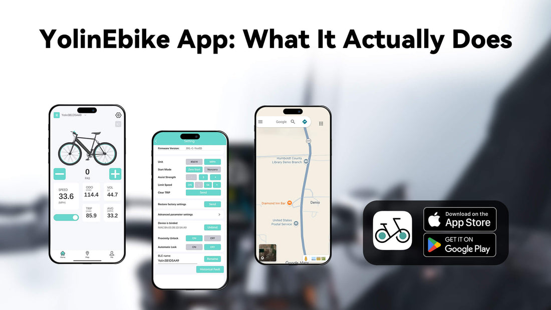 Why Your E-Bike Uses the Yolin App (And What It Actually Does)