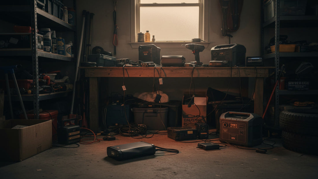 I Thought Battery Fires Were Rare… Until I Counted 10 Batteries in My Garage