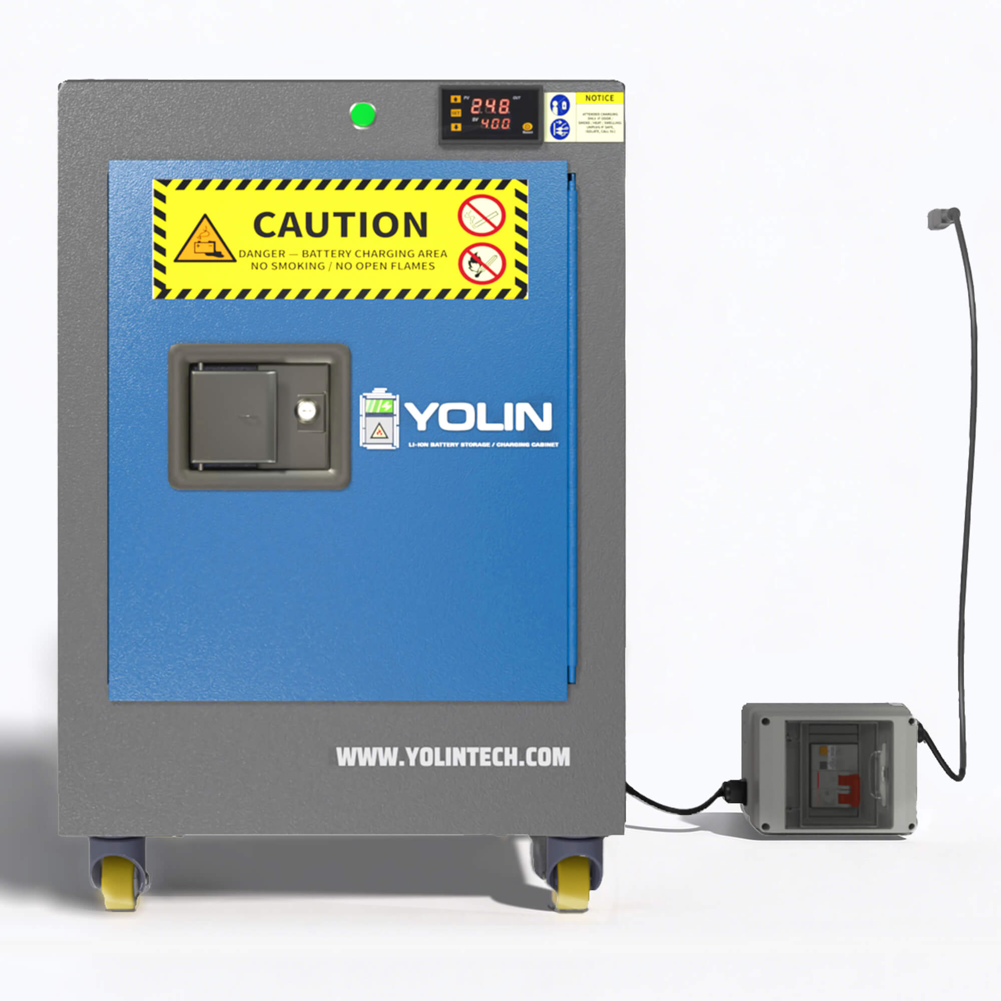 Yolin Charging Cabinets (use promo code RPB50 for a discount)