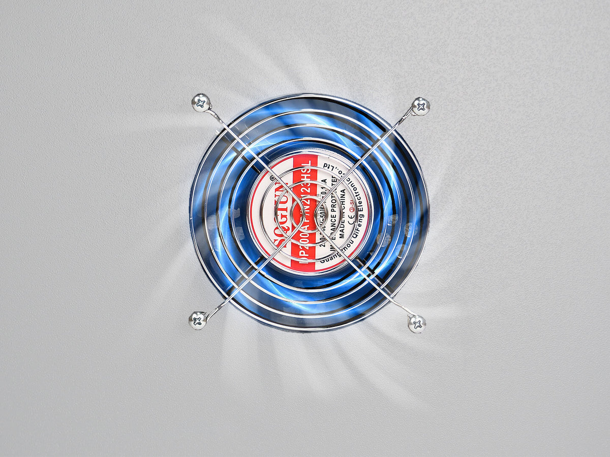 High-efficiency_cooling_fan_attached_to_a_Yolin_Workshop_battery_charging_cabinet
