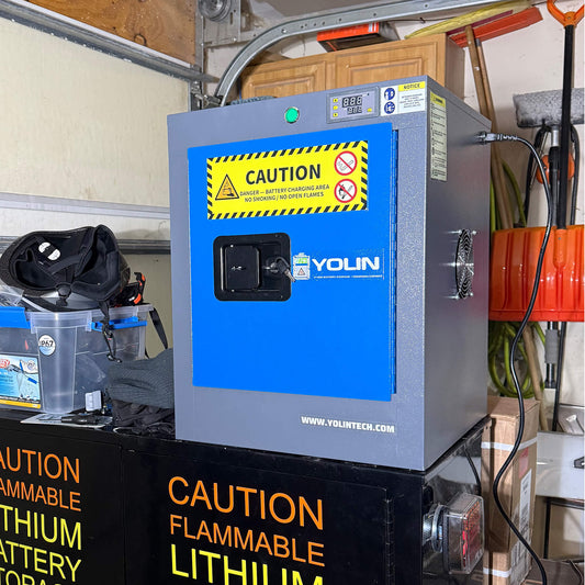 Yolin Lithium-Ion Battery Charging Cabinet - Urban