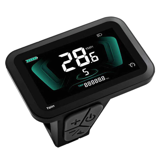 Yolin YL-61F 2.6 inch LCD e-bike display – compact side mounted display for limited handlebar space