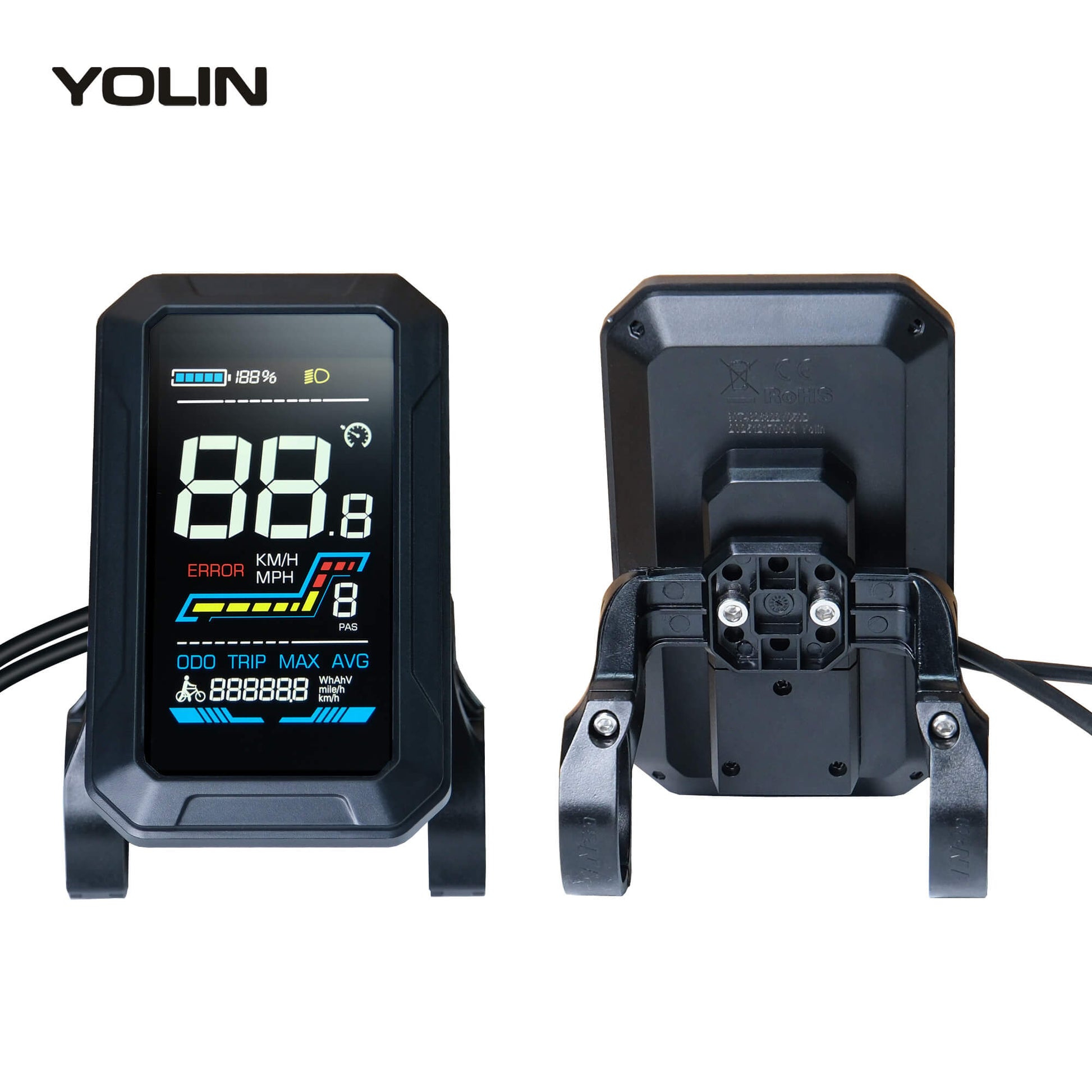 Yolin YL-90T-V LCD E-Bike Display