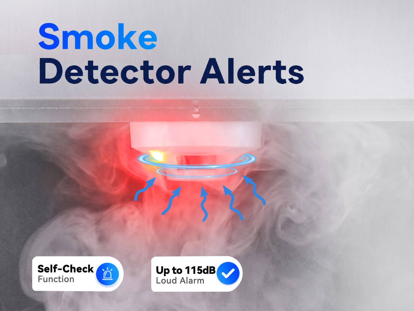 Yolin lithium-ion battery charging cabinet workshop model with smoke detector