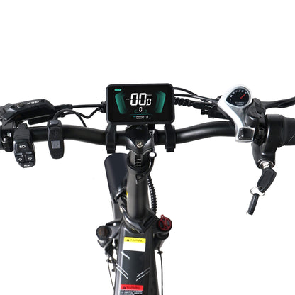 Yolin YL-81F-SUK smart display installed on an electric bike