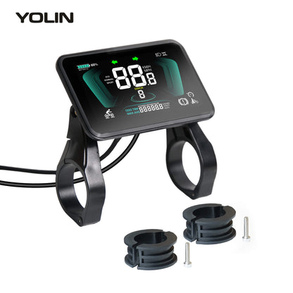 Yolin YL-81F-H 3.5 inch LCD e-bike display – horizontal cockpit display 